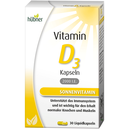 Hübner Vitamin D3 Kapseln | BIPA