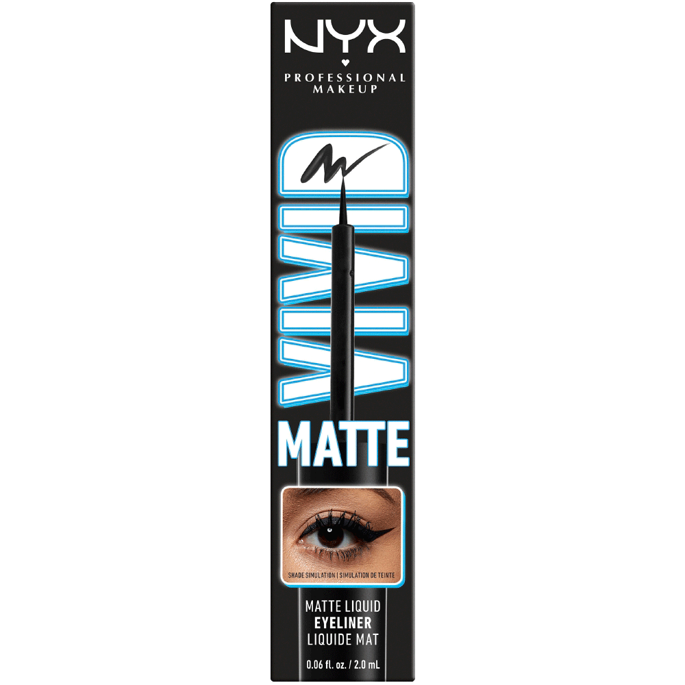 Bild: NYX Professional Make-up Vivid Matte Liquid Liner black