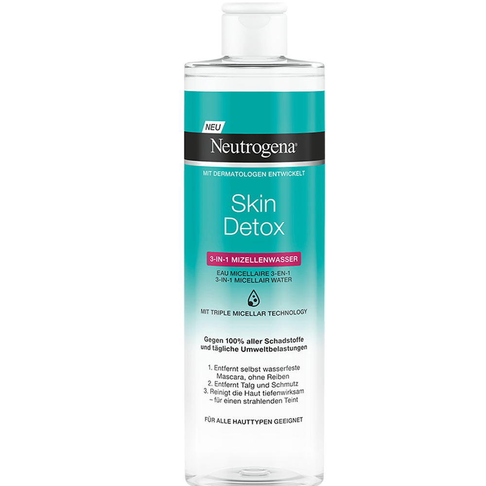 Bild: Neutrogena Skin Detox 3-in-1 Mizellenwasser 