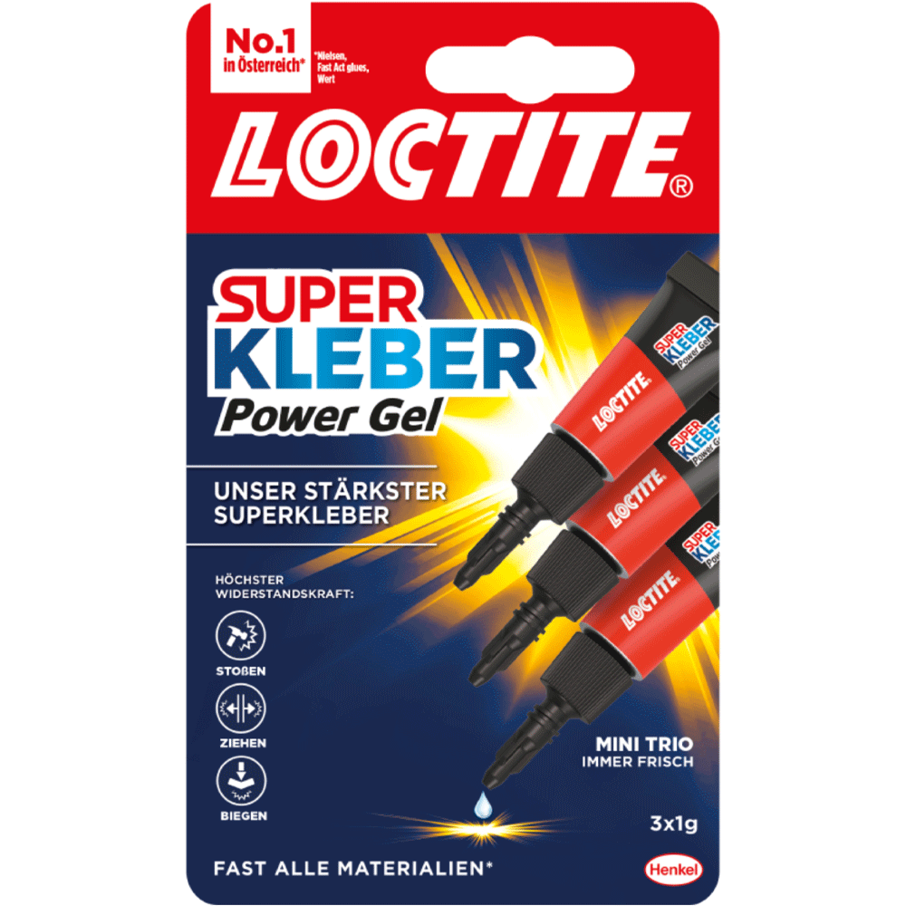 Bild: LOCTITE Super Kleber Power Gel 