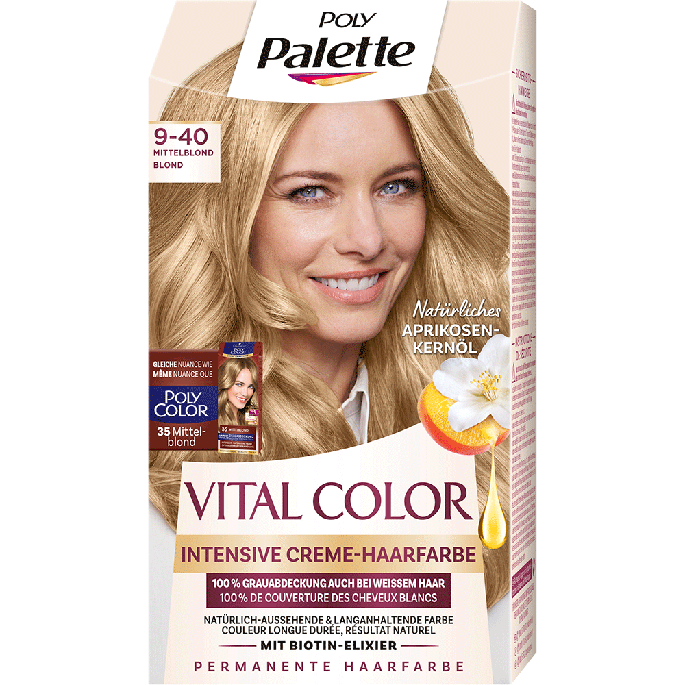 Bild: POLY Palette Vital Color Haarfarbe mittelblond