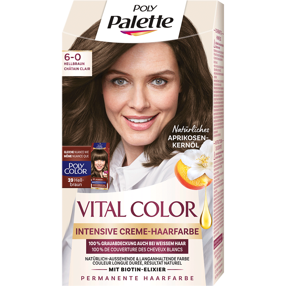 Bild: POLY Palette Vital Color Haarfarbe hellbraun