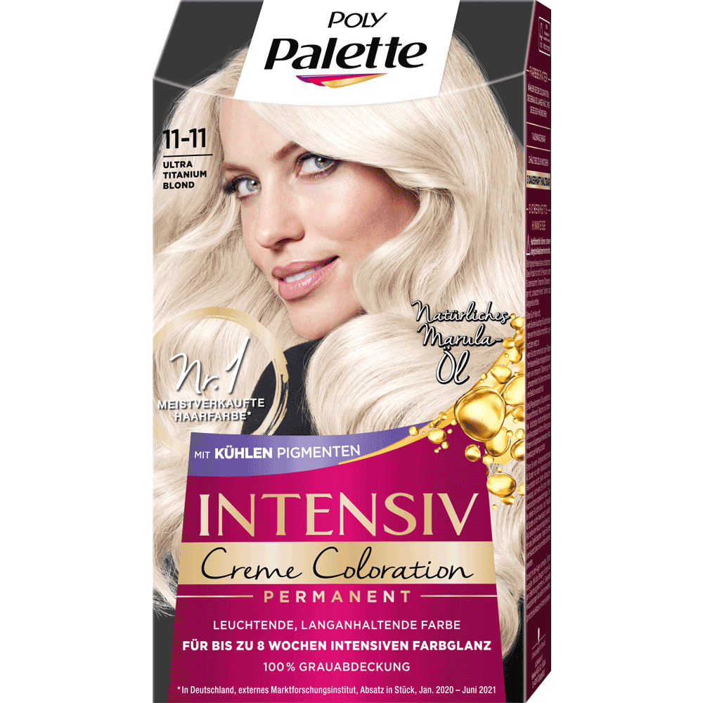 Bild: POLY Palette Intensiv-Creme-Coloration ultra titanium blond