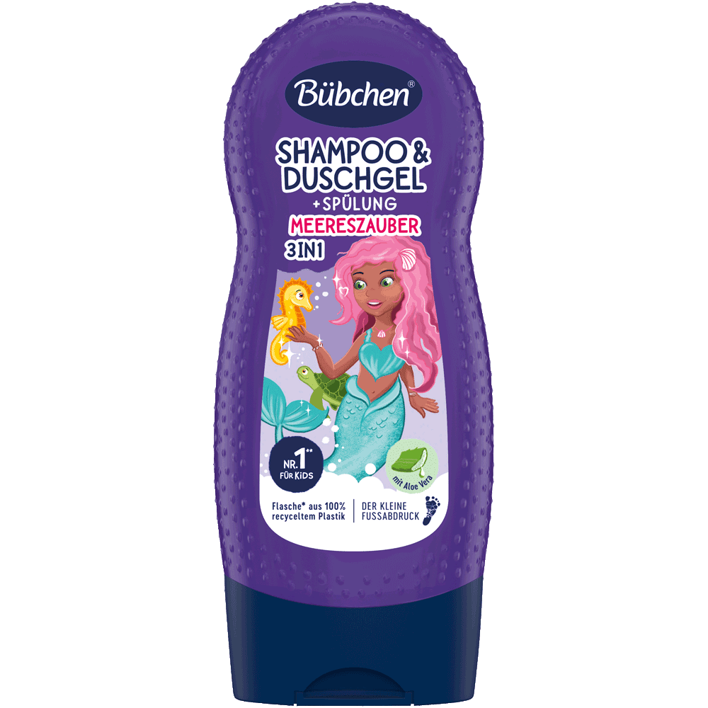 Bild: Bübchen Shampoo & Duschgel + Spülung Meereszauber 
