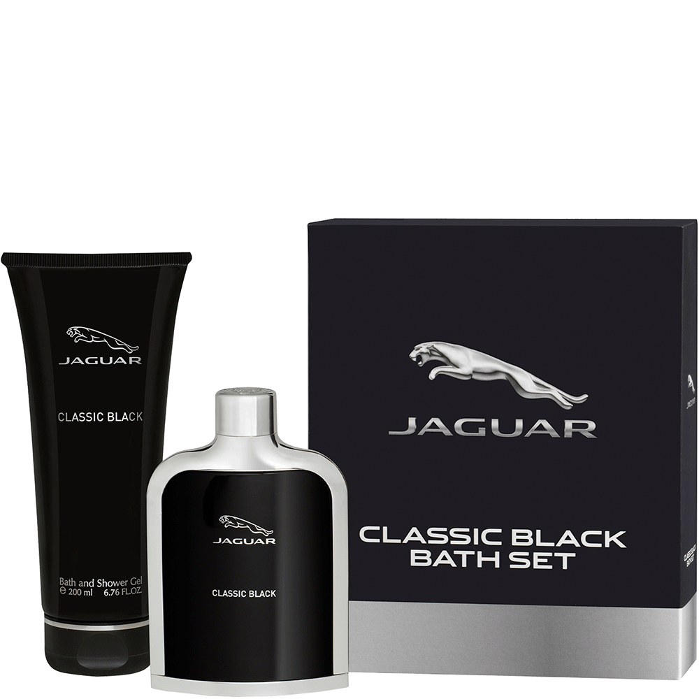 Bild: Jaguar Classic Black Geschenkset Eau de Toilette 100 ml + Duschgel 200 ml 