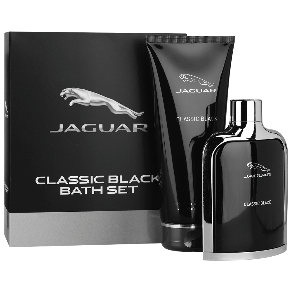Bild: Jaguar Classic Black Geschenkset Eau de Toilette 100 ml + Duschgel 200 ml 