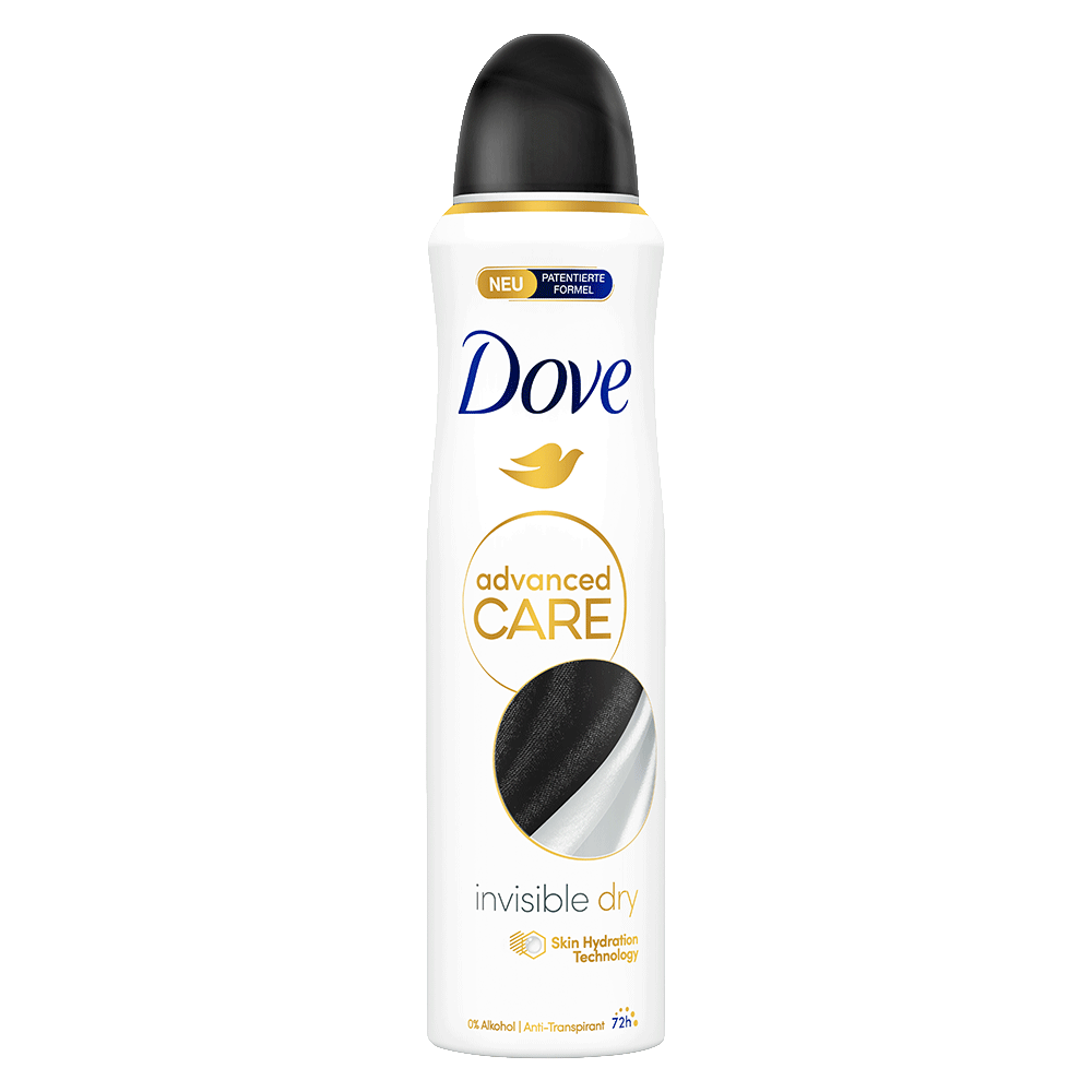 Bild: Dove Deo Spray Advanced Care invisible dry 