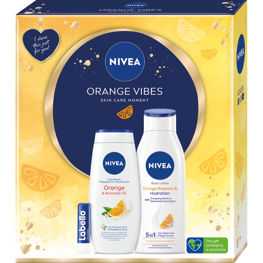 Bild: NIVEA Geschenkset Orange Vibes 