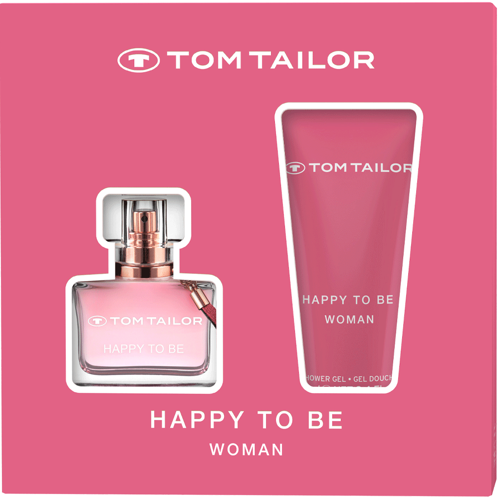Bild: Tom Tailor Happy to be Woman Geschenkset Eau de Parfum 30 ml + Duschgel 100 ml 