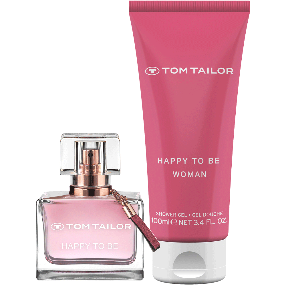 Bild: Tom Tailor Happy to be Woman Geschenkset Eau de Parfum 30 ml + Duschgel 100 ml 