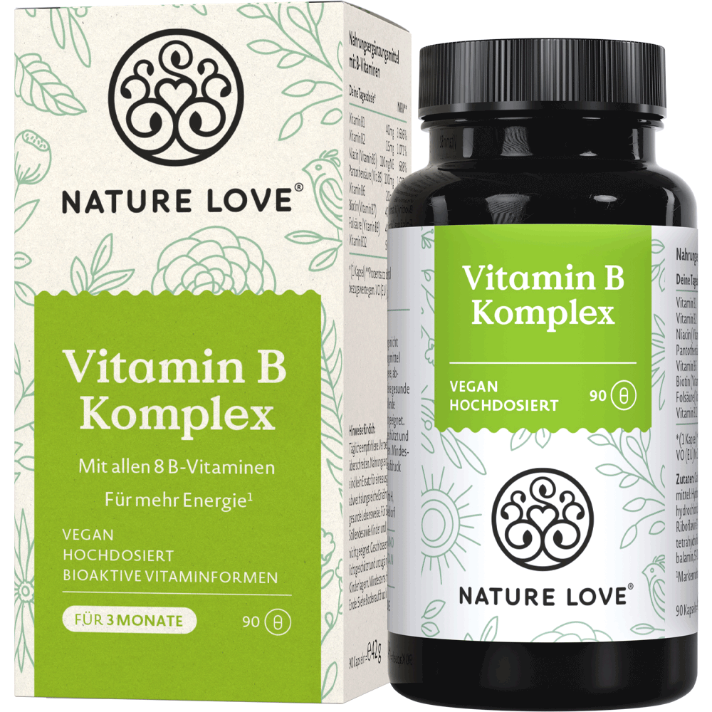 Bild: NATURE LOVE Vitamin B Komplex 