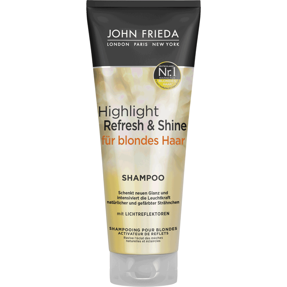 Bild: JOHN FRIEDA Highlight Refresh & Shine Shampoo 