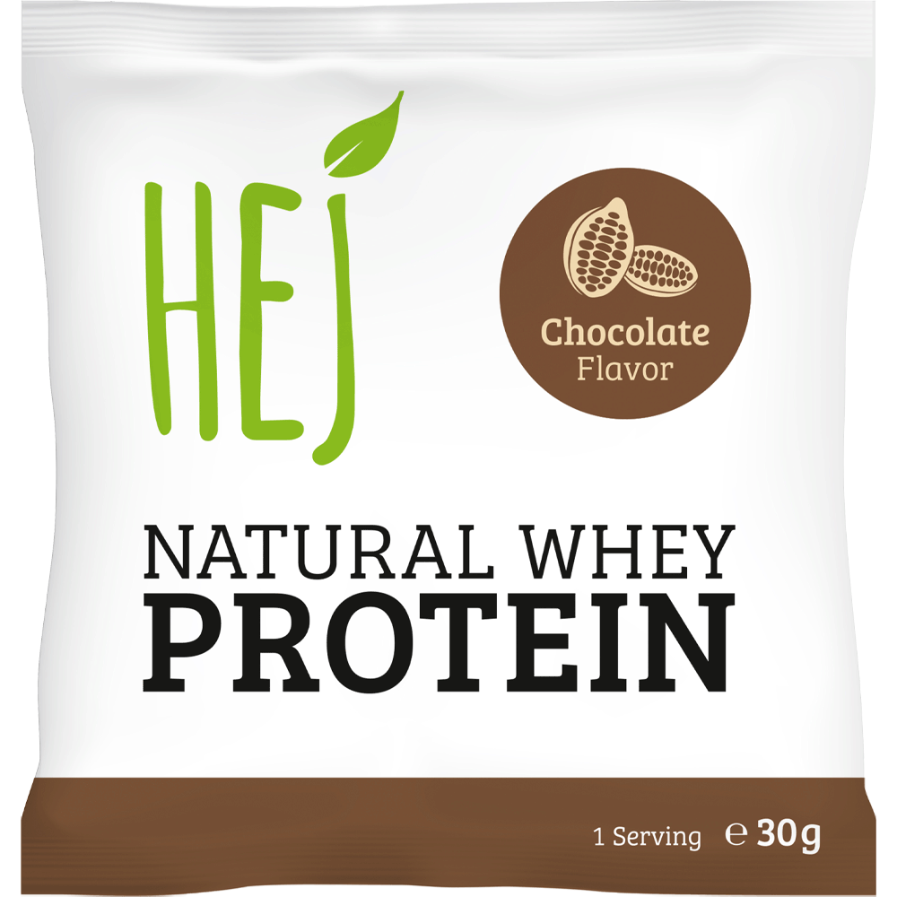 Bild: HEJ Natural Whey Protein Chocolate Flavor 