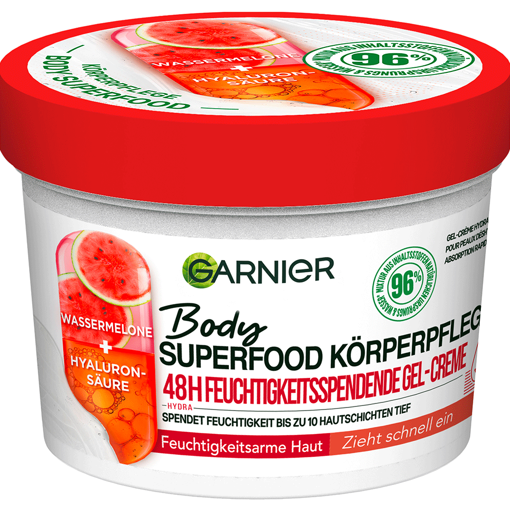 Bild: GARNIER Body Superfood Wassermelone 