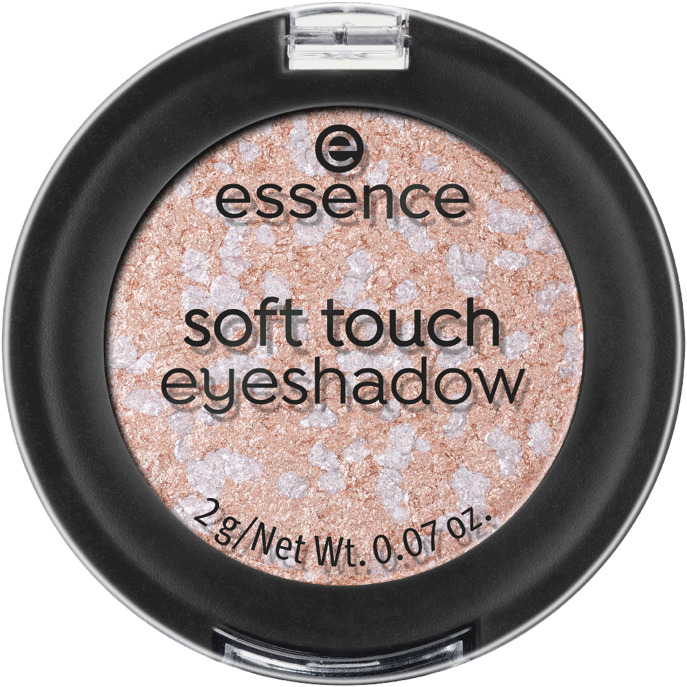 Bild: essence Soft Touch Eyeshadow Bubbly Champagne