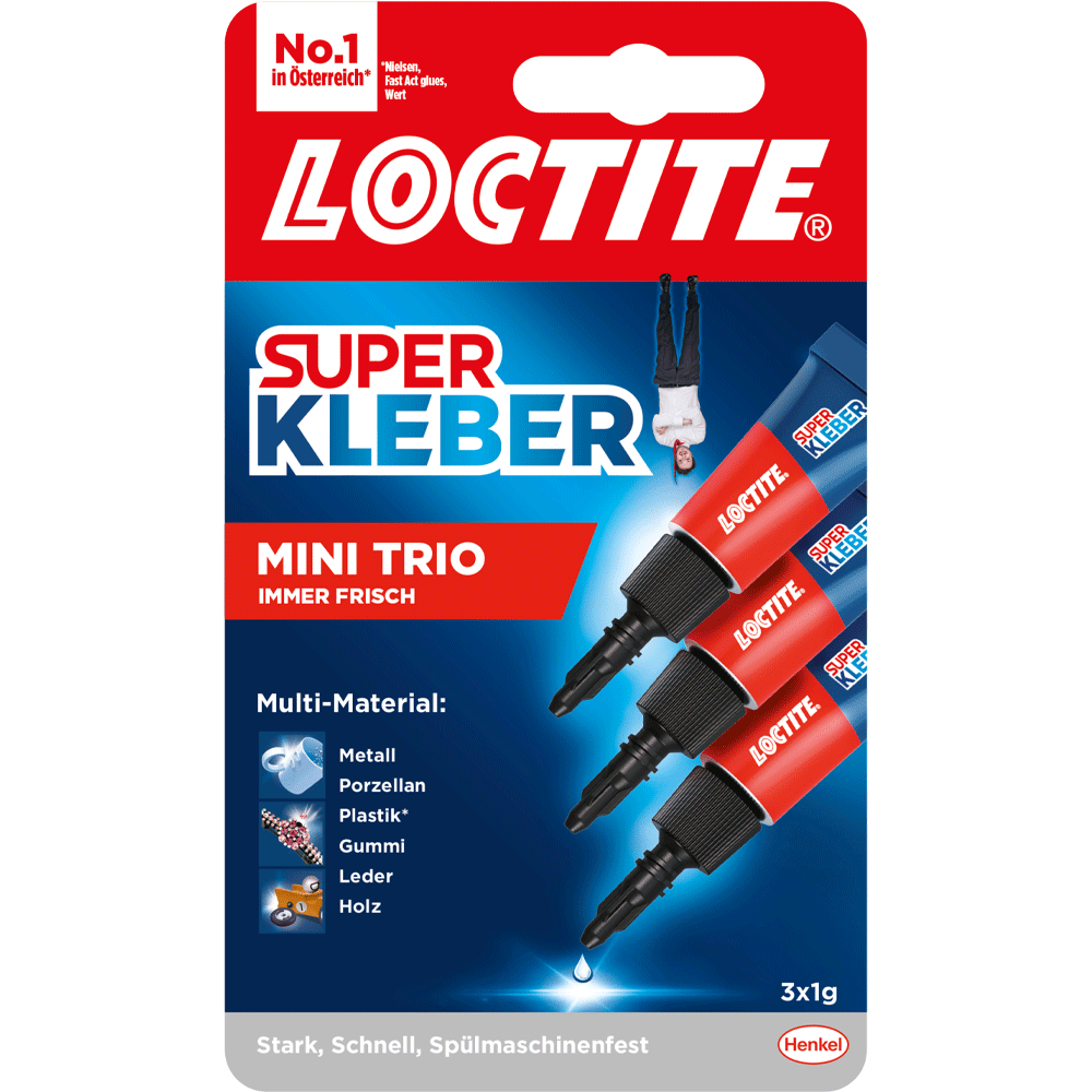 Bild: LOCTITE Super Kleber Mini Trio 
