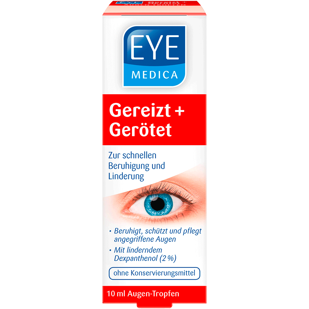 Bild: EyeMedica Augentropfen Gereizt + Gerötet 