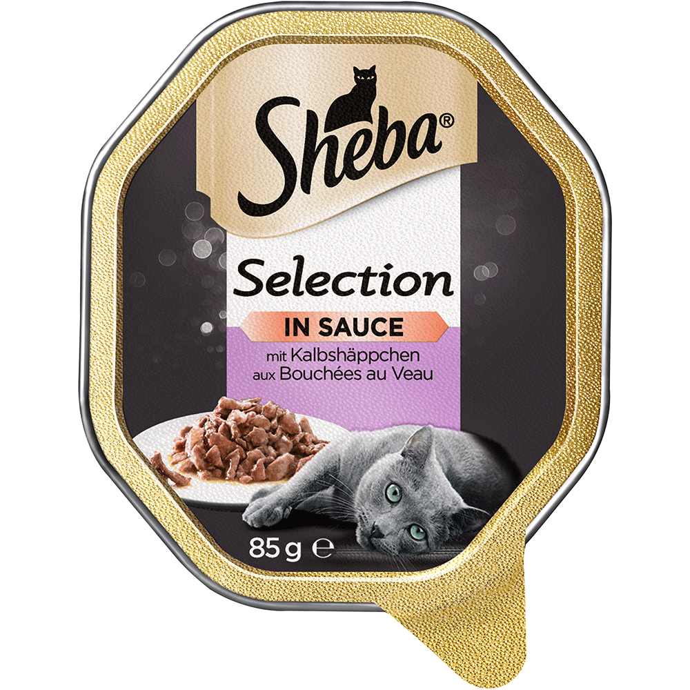 Bild: Sheba Selection in Sauce mit Kalb und Truthahn 