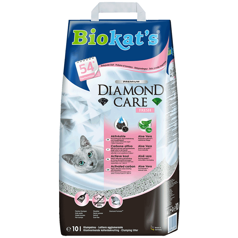 Bild: Biokat's Diamond Care Fresh Katzenstreu 