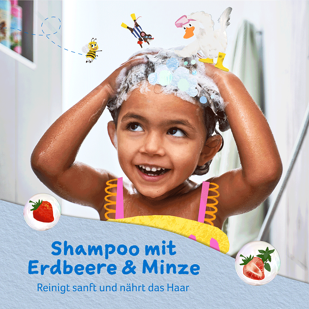 Bild: Childs Farm Shampoo Erdbeere & Bio-Minze 