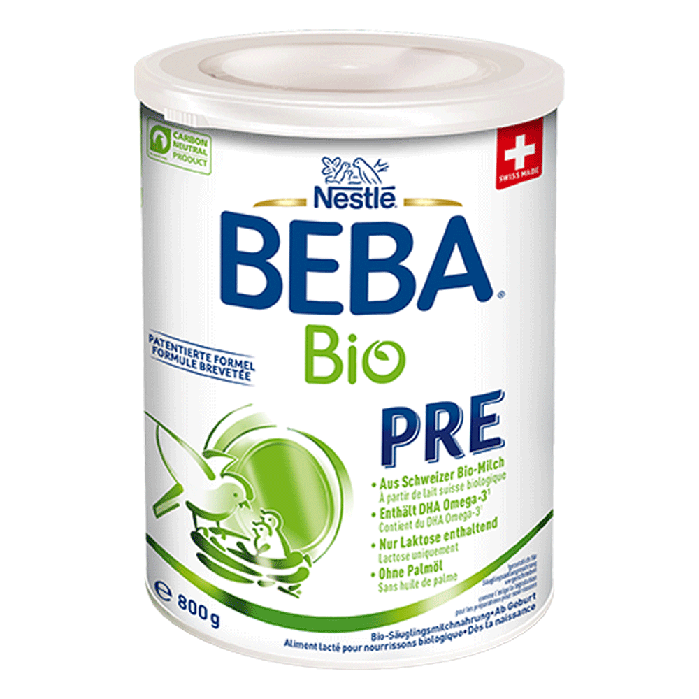 Bild: BEBA Bio Anfangsnahrung Pre 