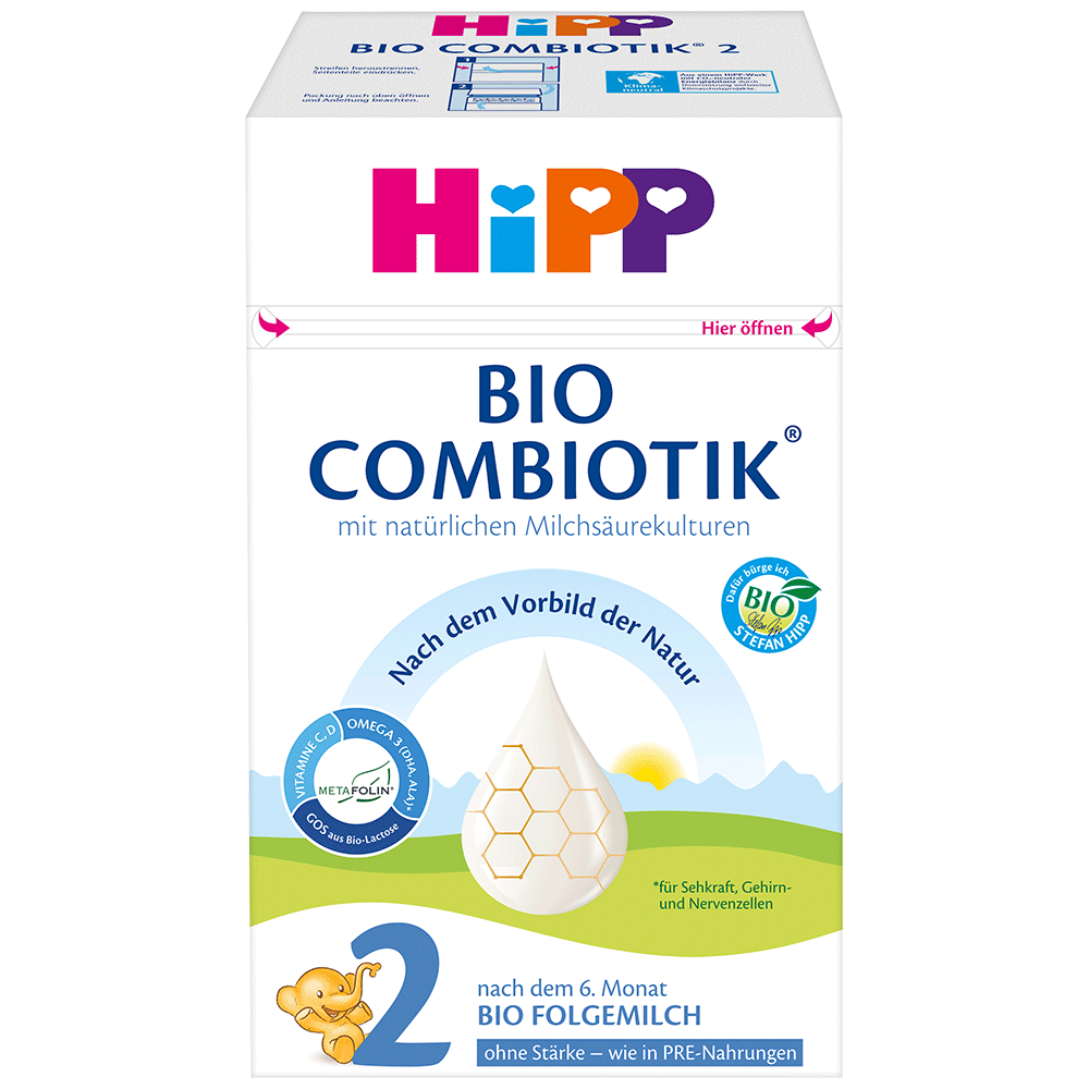 Bild: HiPP Bio Combiotik 2 Folgemilch ohne Stärke 