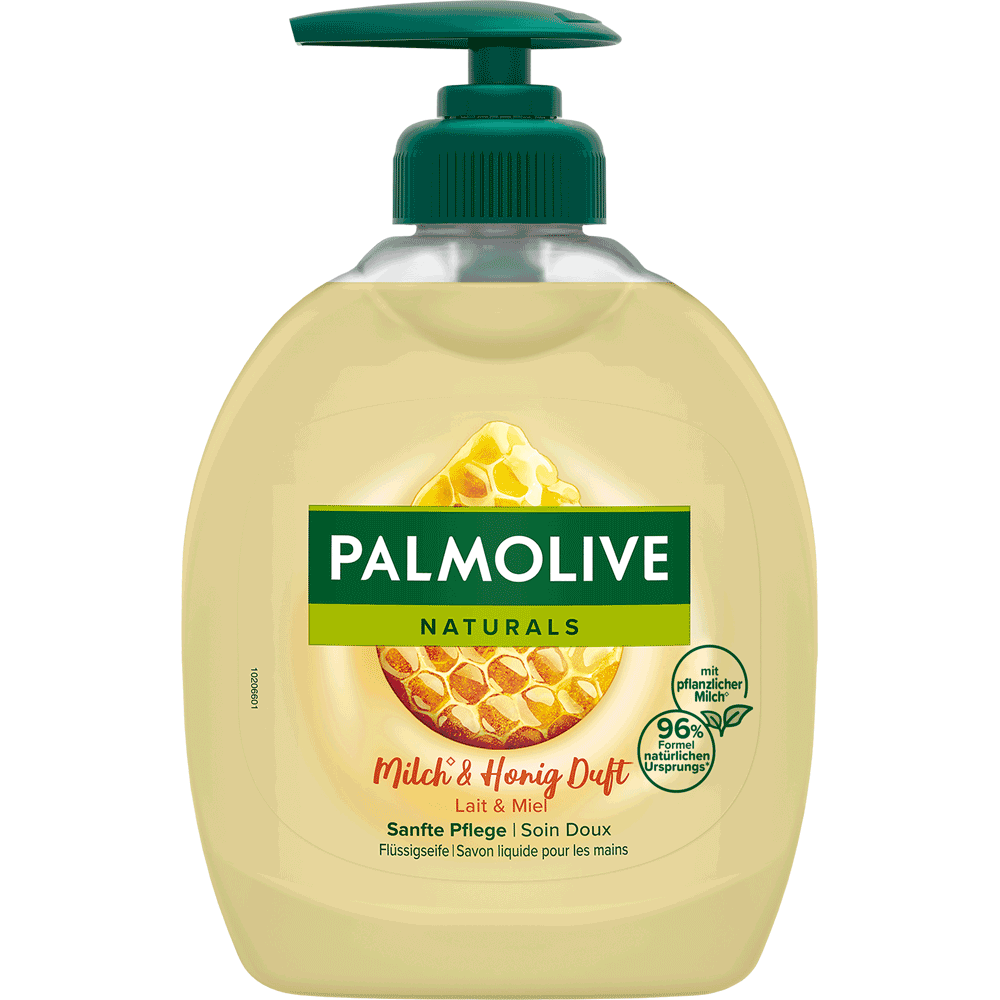Bild: Palmolive Naturals Flüssigseife Milch & Honig Duft 