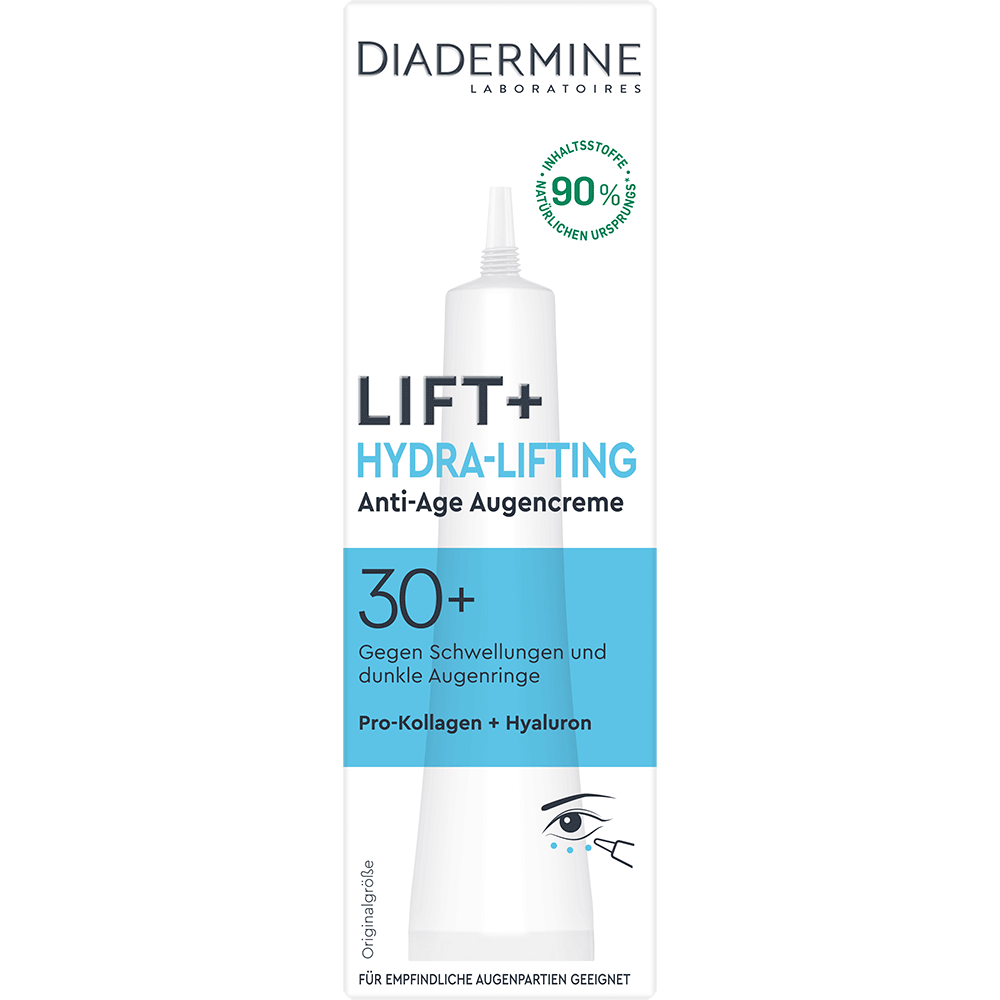 Bild: DIADERMINE LIFT+ Hydra-Lifting Anti Age Augencreme 