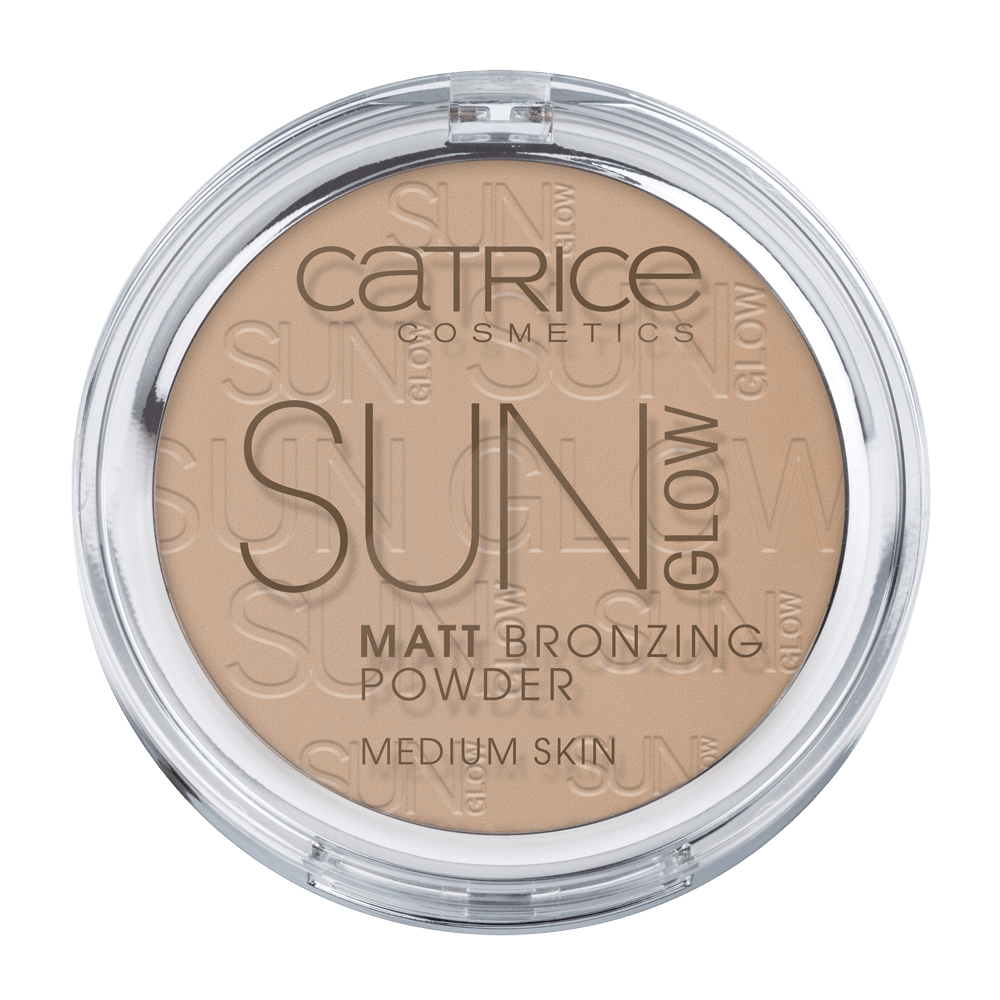 Bild: Catrice Sun Glow Matt Bronzing Powder medium bronze