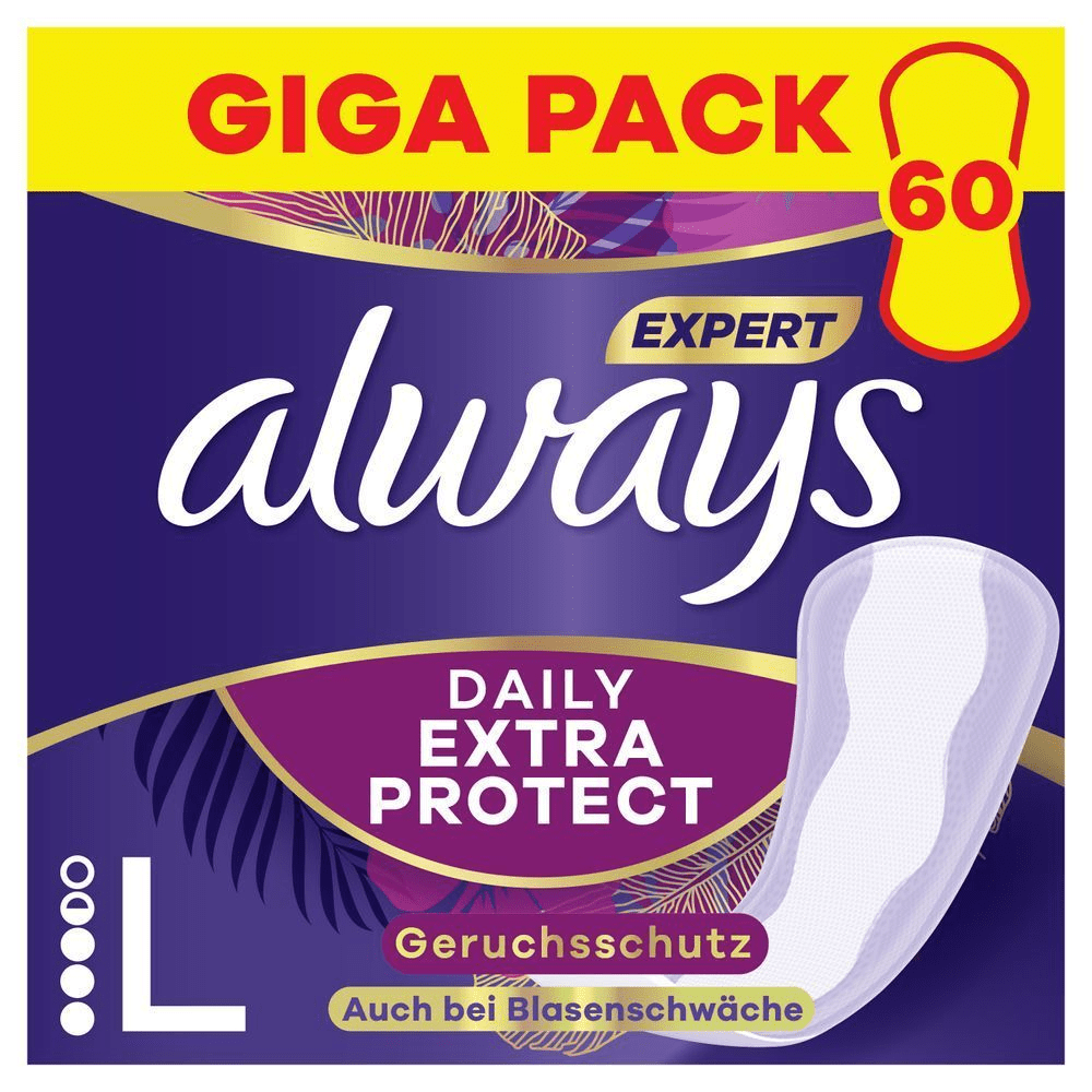 Bild: always Daily Extra Protect Long Slipeinlagen 