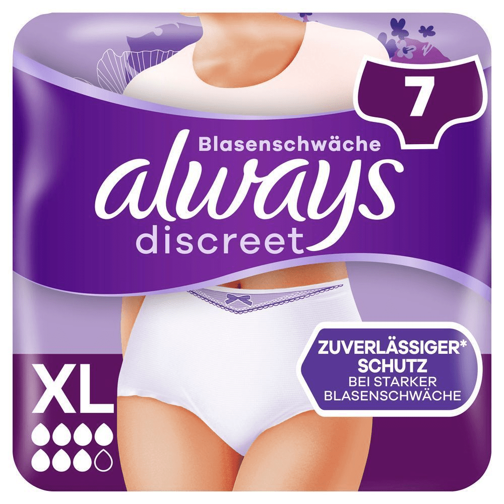 Bild: always Discreet Inkontinenz-Höschen Für Frauen Plus XL 