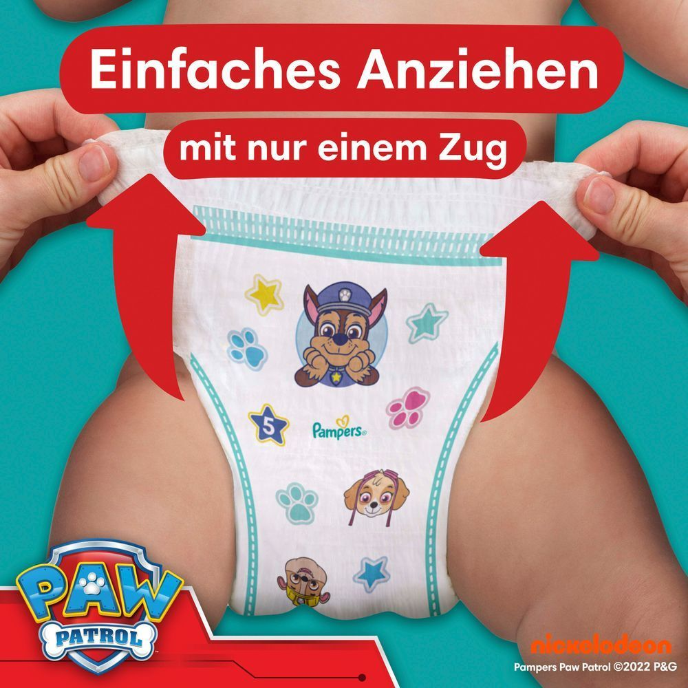Bild: Pampers Baby-Dry Pants Paw Patrol Limited Edition Größe 5,12kg - 17kg 