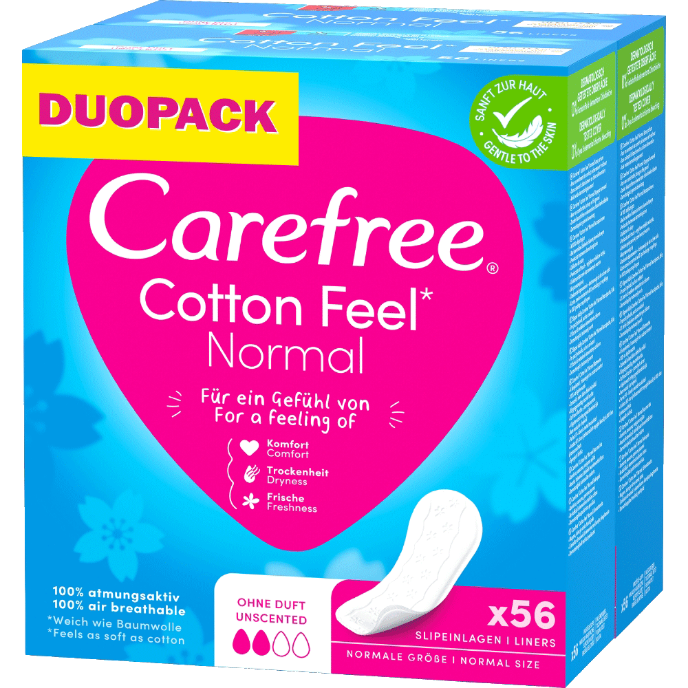 Bild: Carefree Cotton Duo Slipeinlage 