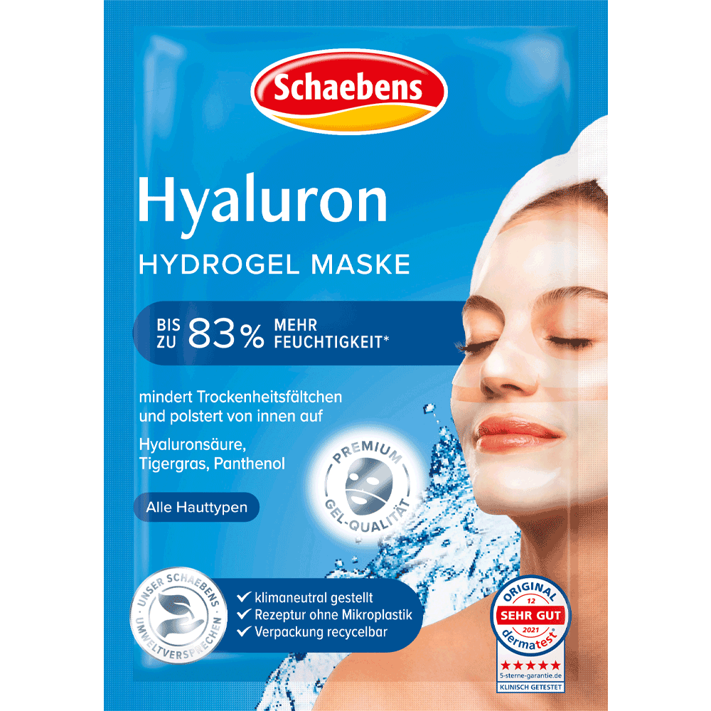 Bild: Schaebens Hydrogel Maske Hyaluron 
