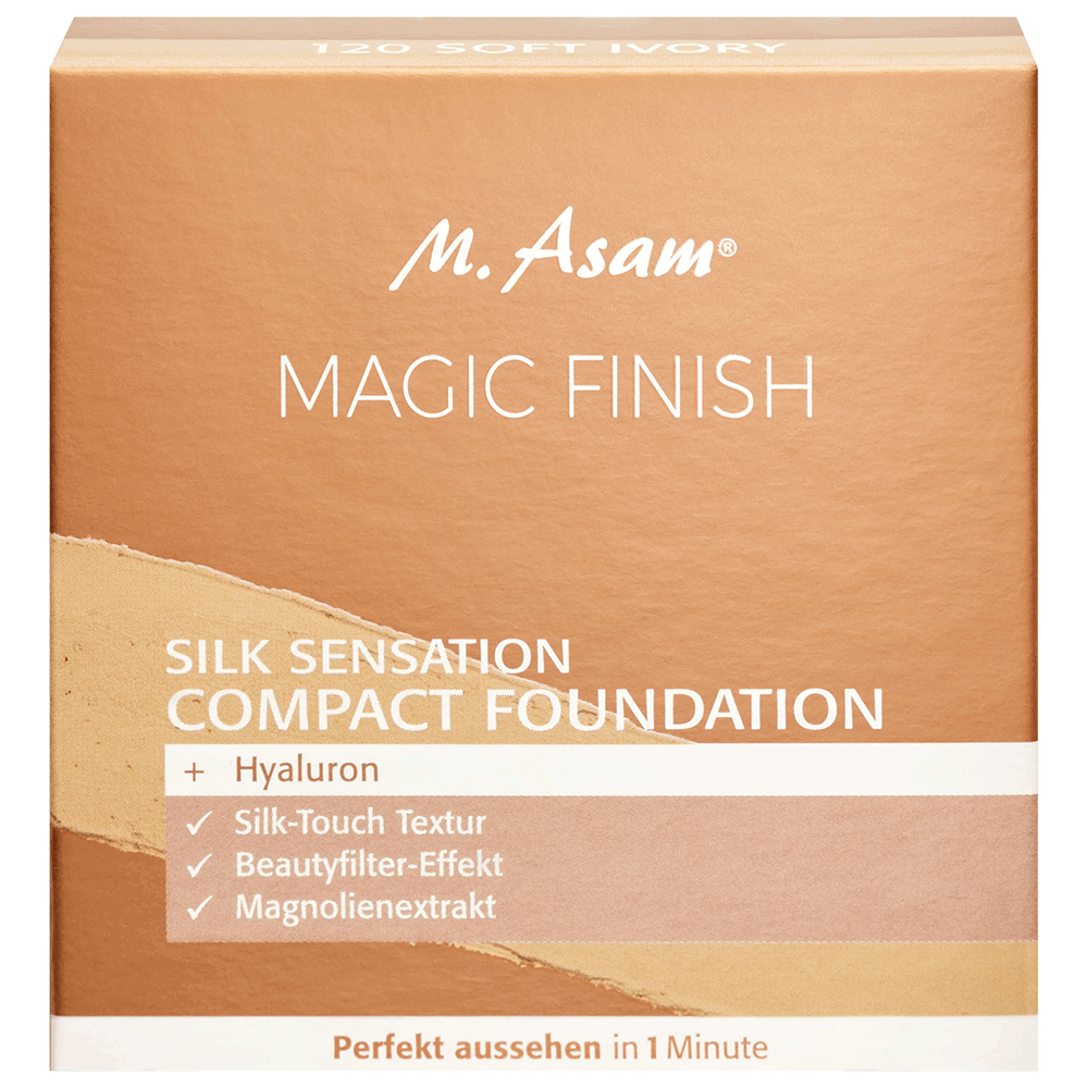 Bild: M. Asam Magic Finish Silk Sensation Compact Foundation Soft Ivory
