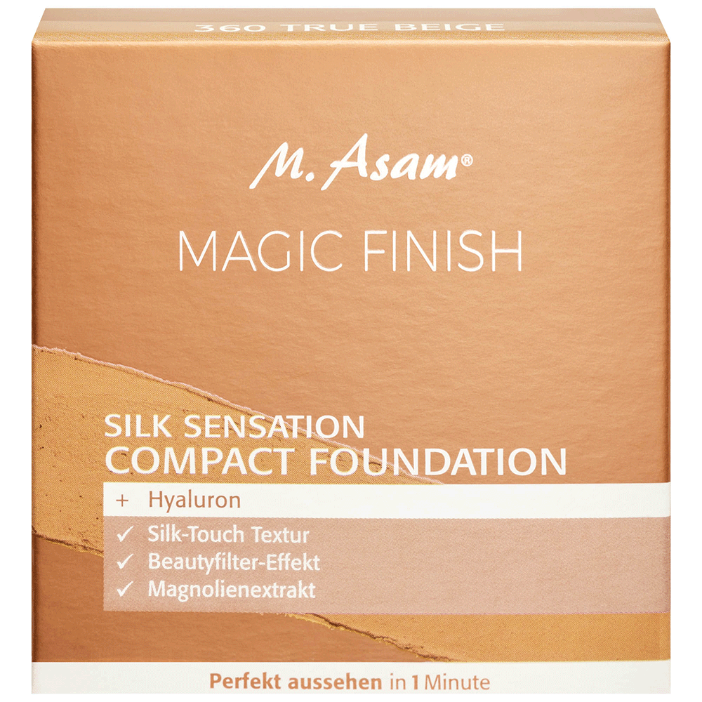 Bild: M. Asam Magic Finish Silk Sensation Compact Foundation True Beige