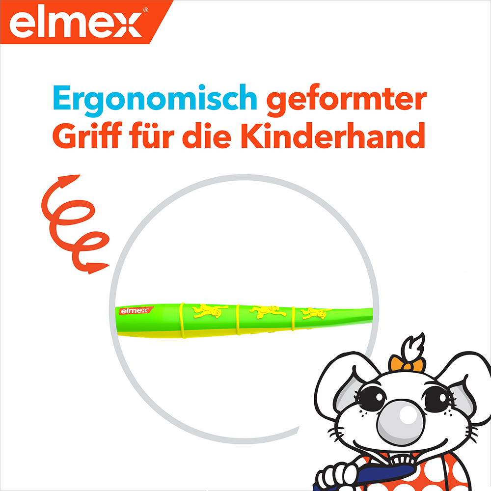 Bild: elmex Kinder Zahnbürste 2-6 Jahre 