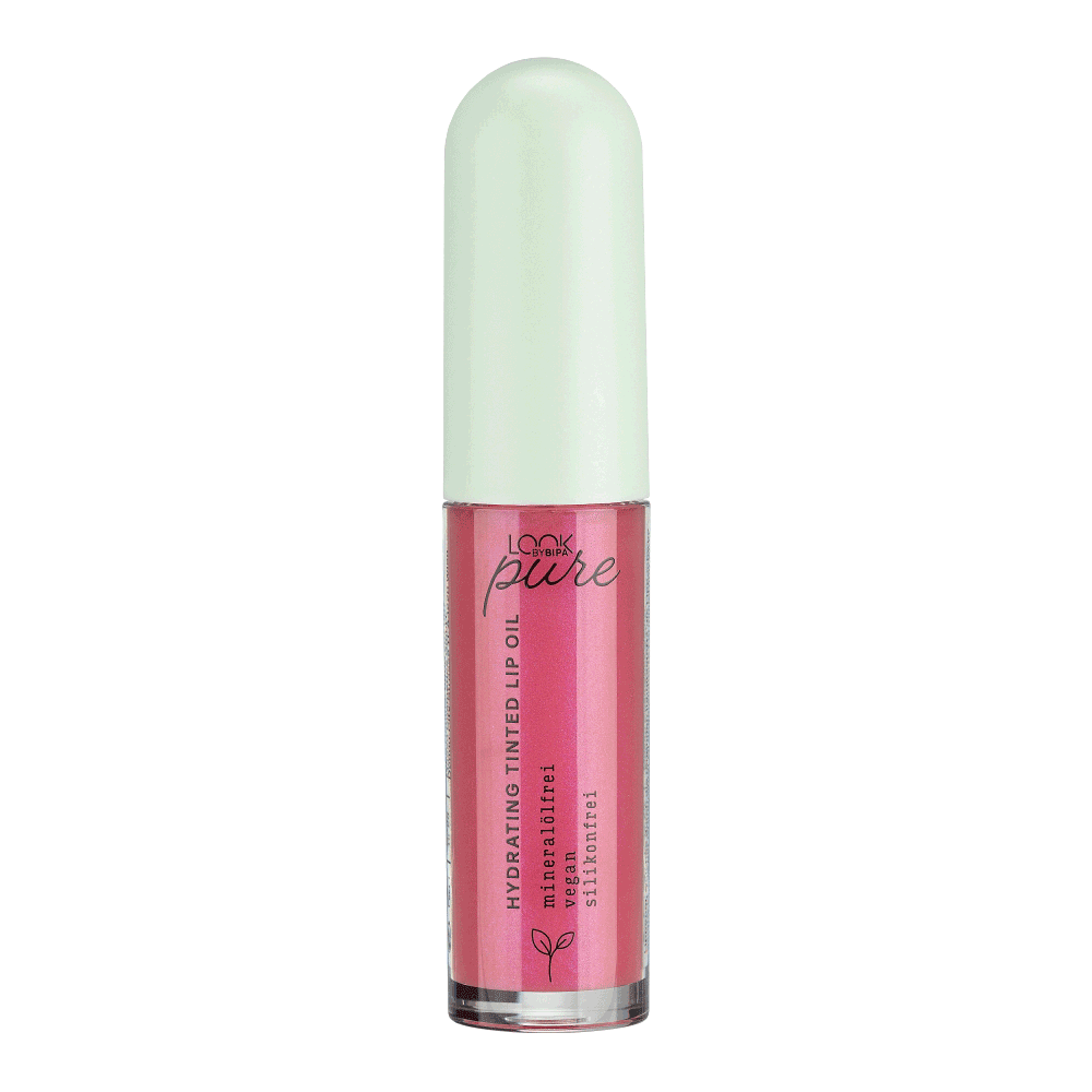 Bild: LOOK BY BIPA pure Hydrating Tinted Lip Oil 010