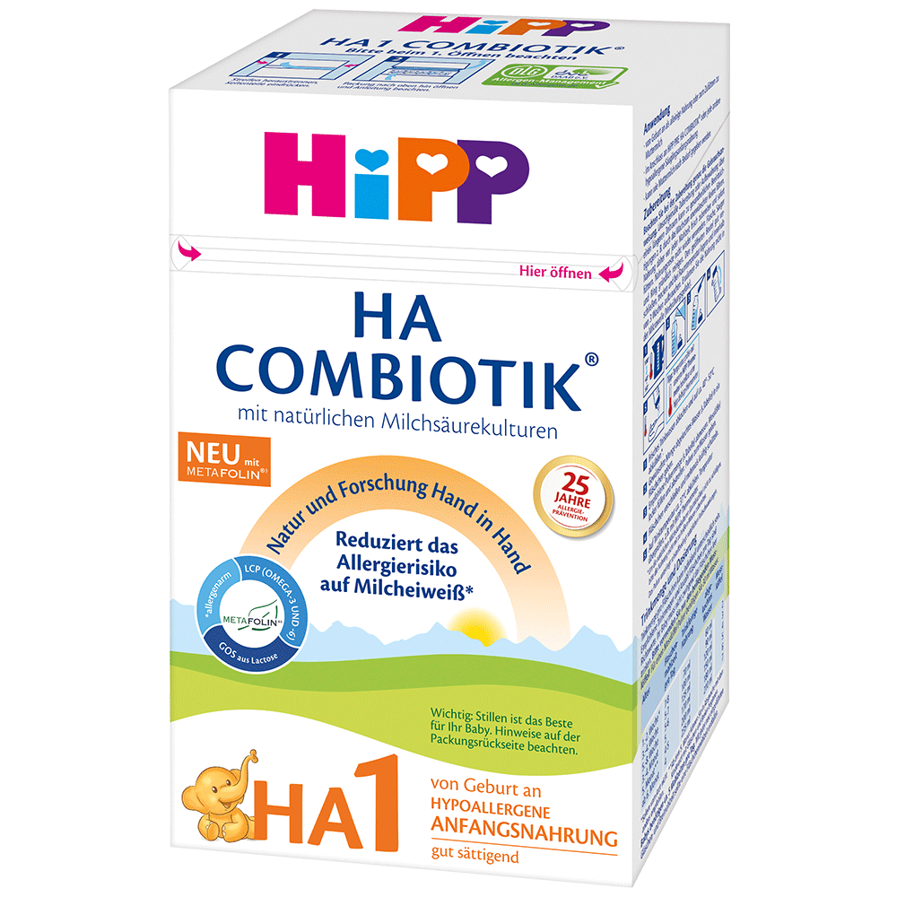 Bild: HiPP HA Combiotik HA 1 Anfangsnahrung 