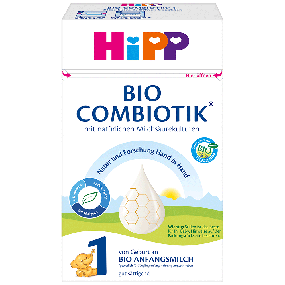 Bild: HiPP Bio Combiotik 1 Anfangsnahrung 