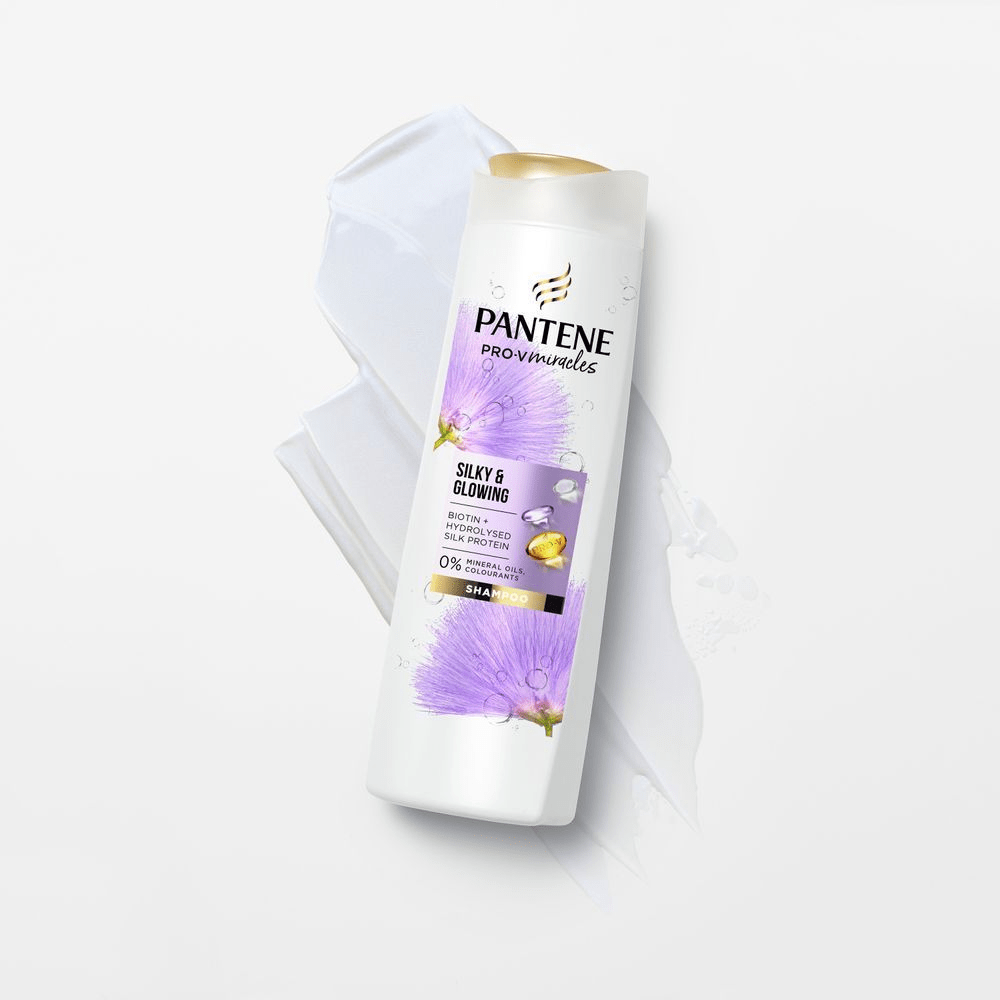 Bild: PANTENE PRO-V Miracles Silky & Glowing Shampoo 
