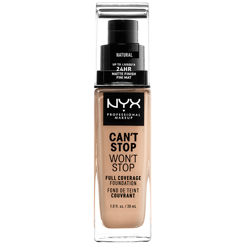 Bild: NYX Professional Make-up Can't Stop Won't Stop 24-Hour Foundation natural