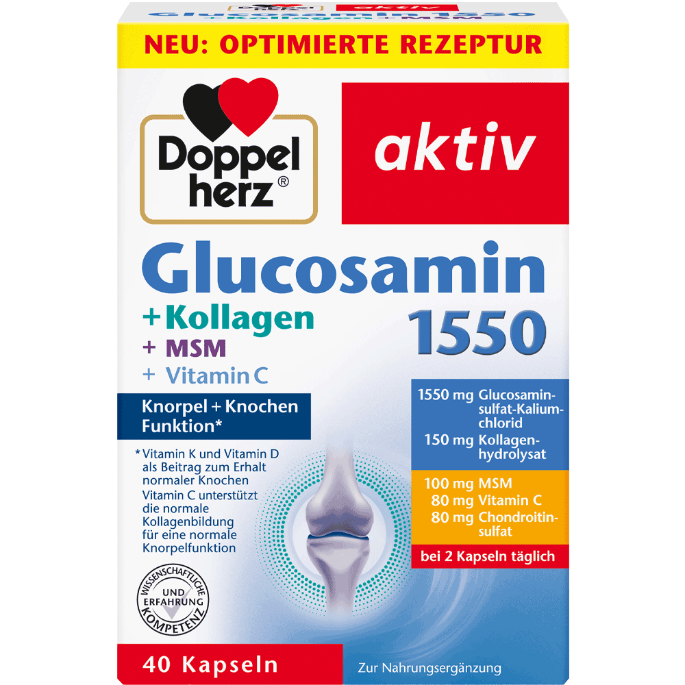Bild: DOPPELHERZ Glucosamin 1550 