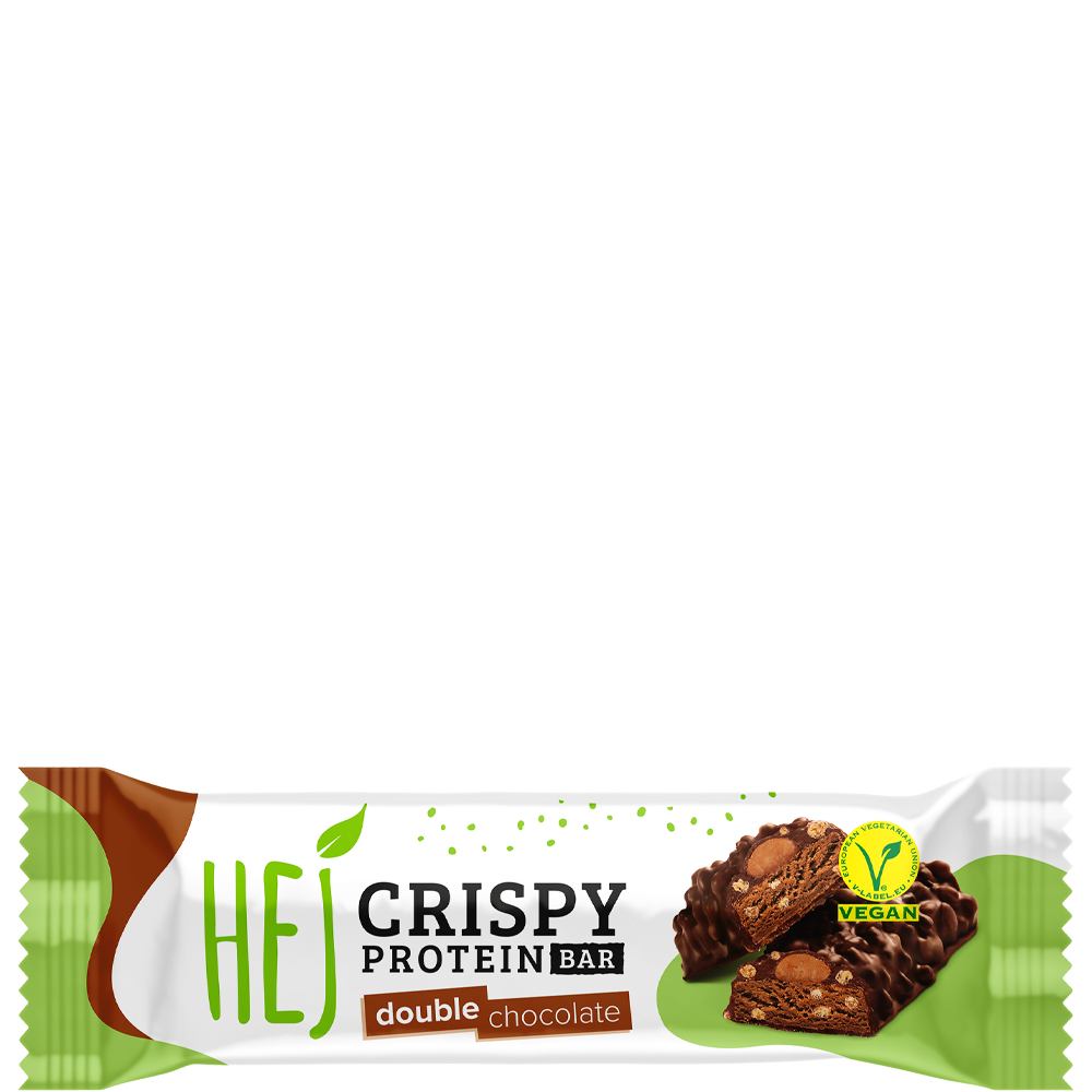 Bild: HEJ Proteinriegel Crispy Double Choco 