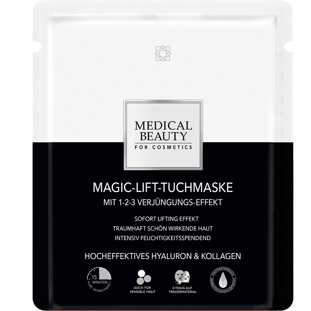 Bild: MEDICAL BEAUTY for Cosmetics Magic-Lift-Tuchmaske Verjüngungseffekt 