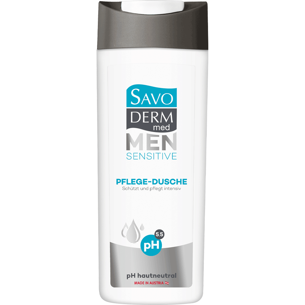 Bild: SAVODERM med Men Pflege-Dusche Sensitive 