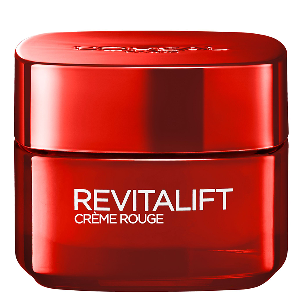 Bild: L'ORÉAL PARIS Revitalift Belebende Crème Rouge Tag 
