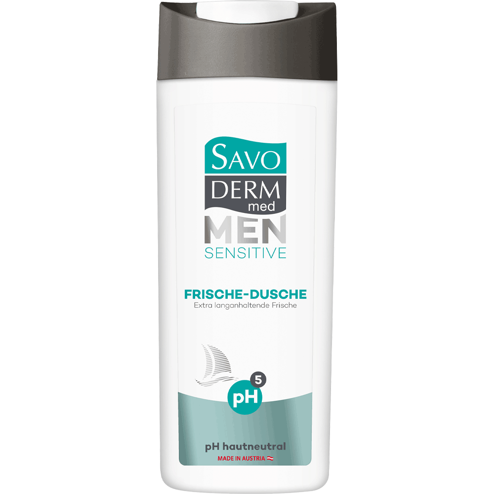 Bild: SAVODERM med Men Frische-Dusche Sensitive 