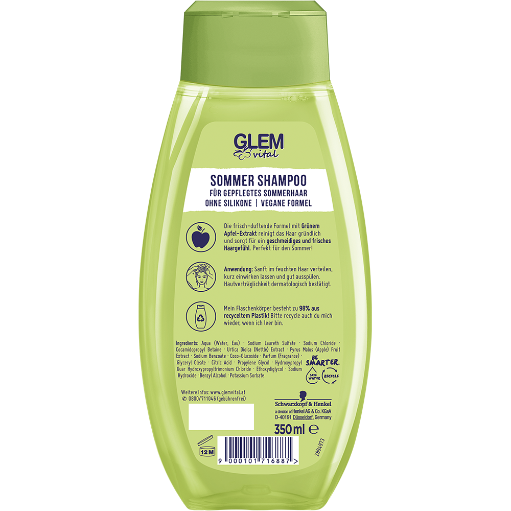 Bild: Schwarzkopf GLEM vital Sommer Shampoo Limited Edition 