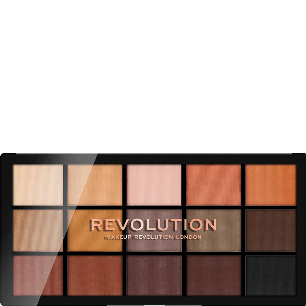Bild: Revolution Re-Loaded Eyeshadow Palette basic mattes